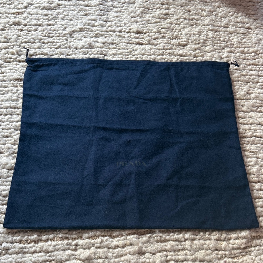 💙 NEW Prada Midnight Blue Storage Bag Extra Large
